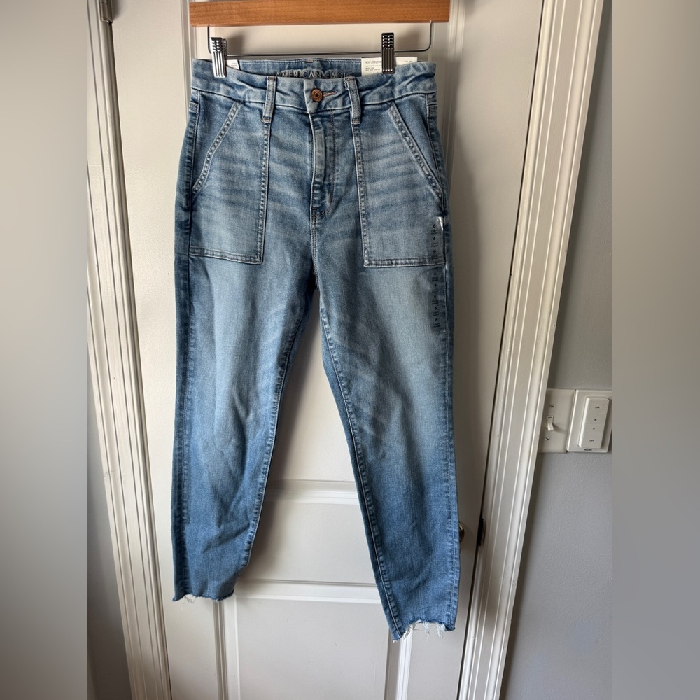 American Eagle Outfitters Curvy Super High-Rise Jegging 6 SHORT